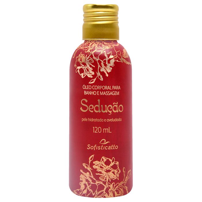 óleo Corporal Sedução Massagem 120ml Sofisticatto