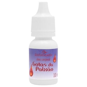 Gotas Da Paixão óleo Excitante Hot 10ml Sofisticatto