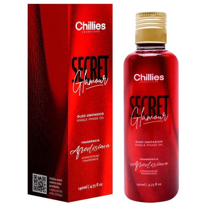 Secret Glamour óleo Hidratante 140ml Chillies
