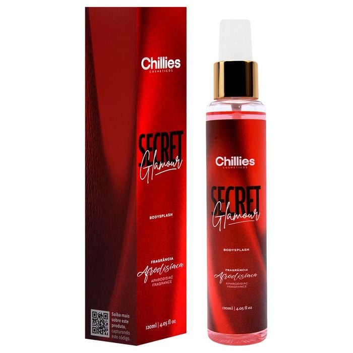 Secret Glamour Body Splash Sensual 120ml Chillies