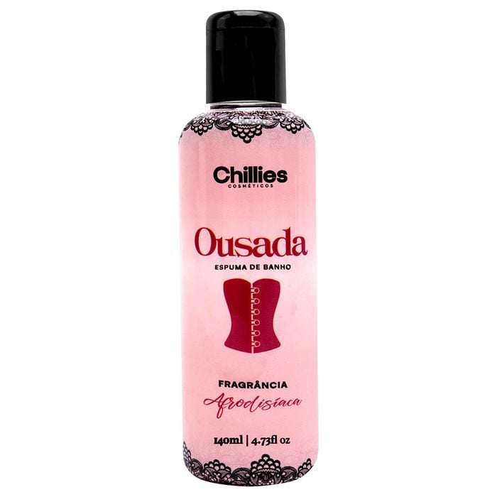 Ousada Espuma De Banho Afrodisíaca 140ml Chillies