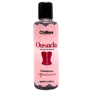 Ousada Espuma De Banho Afrodisíaca 140ml Chillies