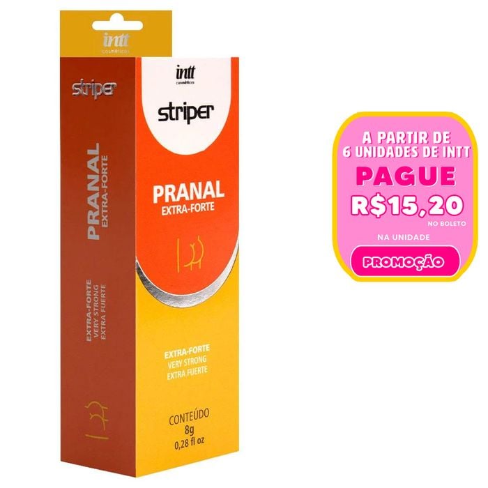 Pranal Stripper Gel Facilitador Anal 8g Intt