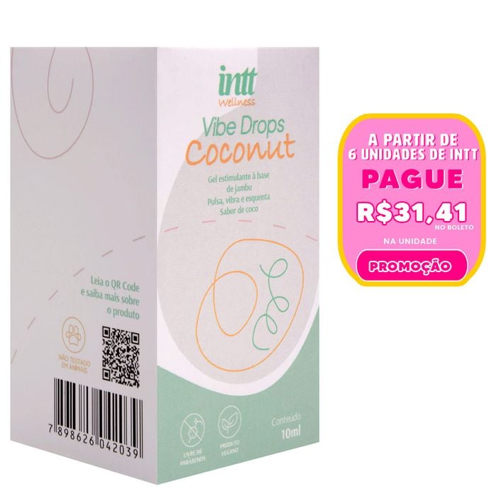 Vibe Drops Gel Hot E Vibrante Wellness 10ml Intt