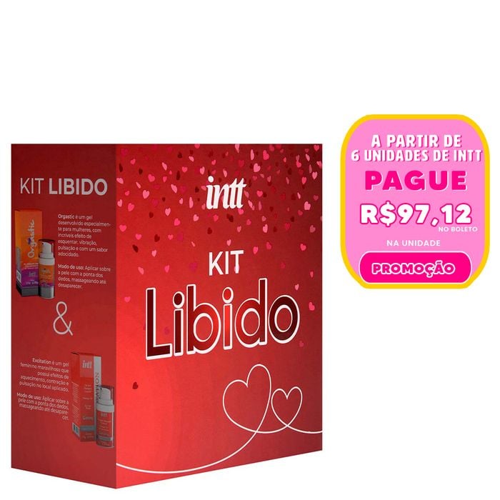 Box Libido Feminina Orgastic E Excitation Intt