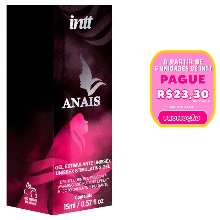 Anais Gel Excitante Efeito Quente 15ml Intt