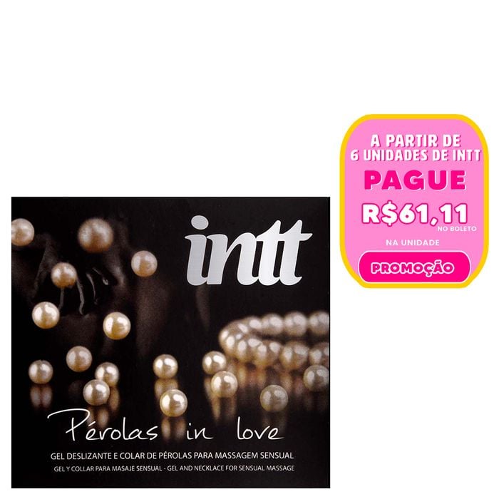 Pérolas In Love Colar Pérolas Gel Silicone 17ml Intt