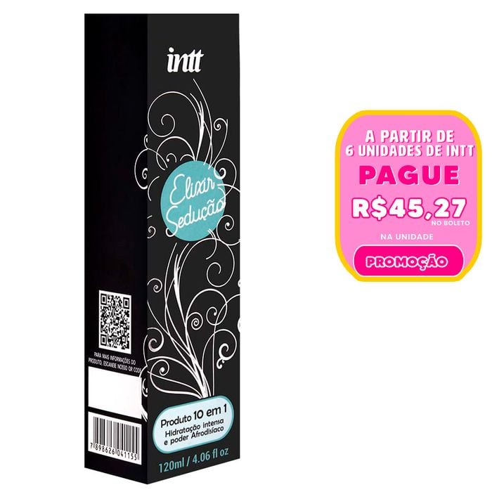 Elixir Sedução Intensificador De Beleza 120ml Intt