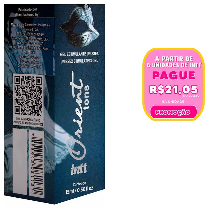 Orient Tons Efeito Super Hot Vinho Tinto 15ml Intt