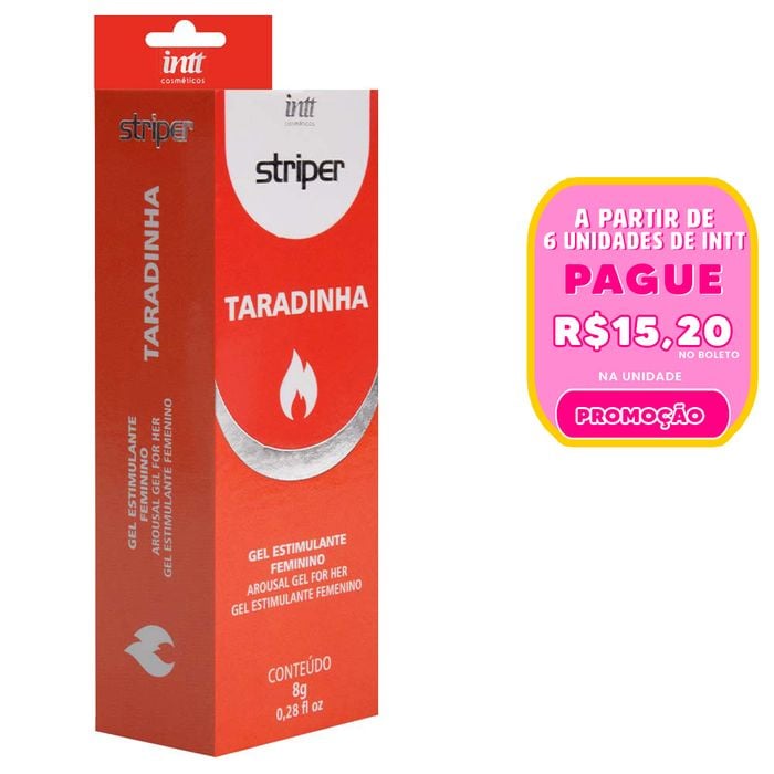 Stripper Taradinha Gel Funcional Feminino 8g Intt