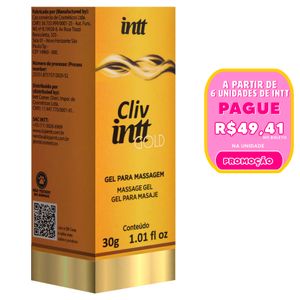 Cliv Intt Gold Gel Dessensibilizante Anal 30g Intt