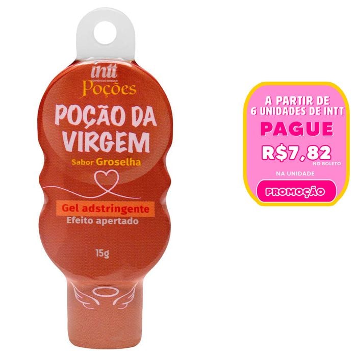Poção Da Virgem Gel Feminino Adstringente 15g Intt