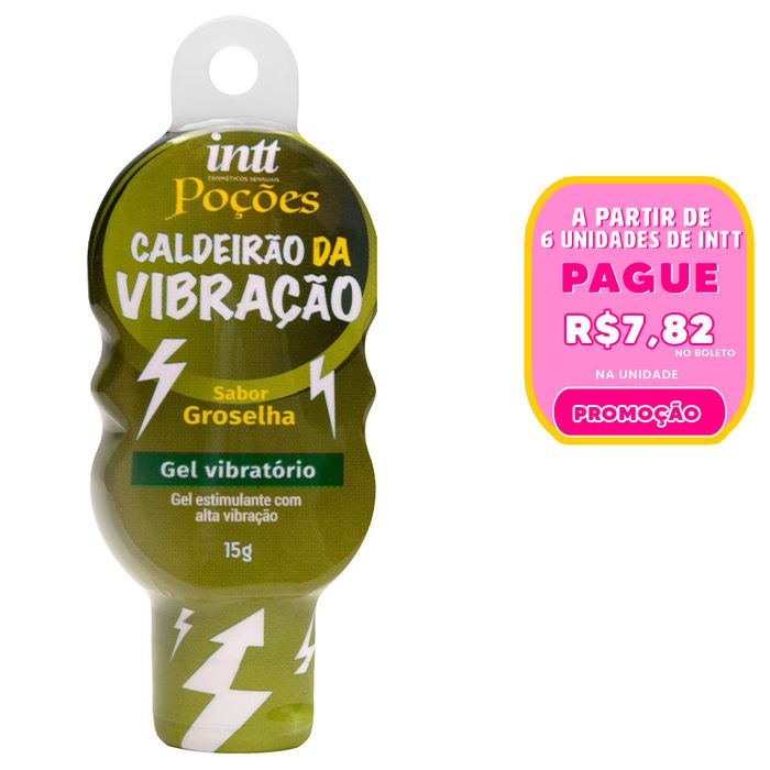 Poção Caldeirão Da Vibração Gel Excitante 15g Intt
