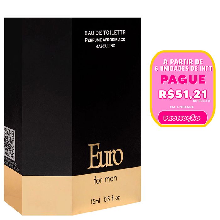 Euro Perfume Masculino Afrodisíaco 15ml Intt