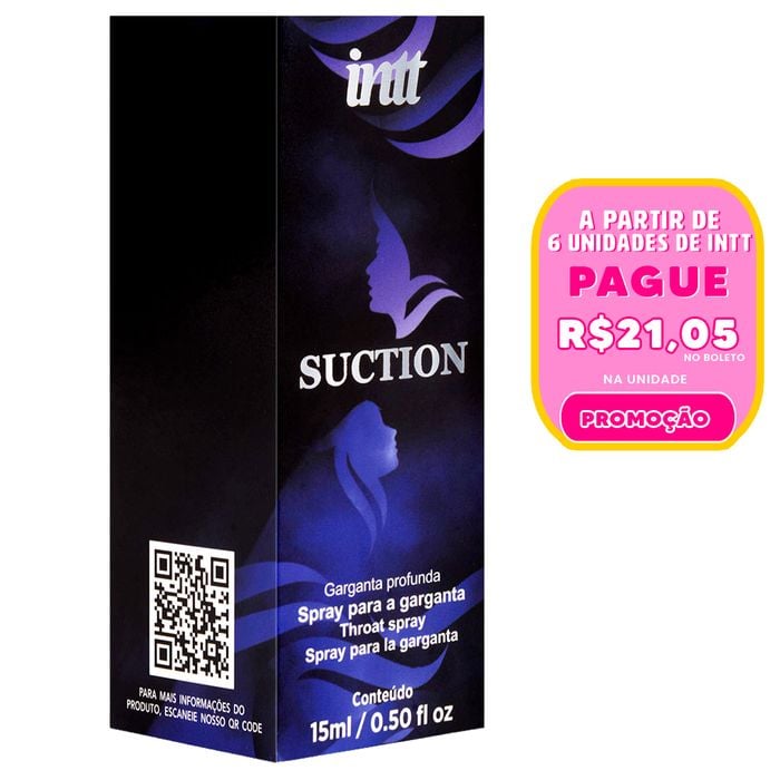 Suction Gel Facilitador Oral Profundo 15ml Intt