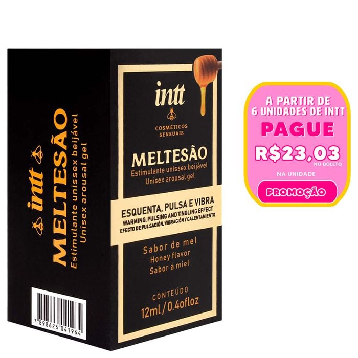 Meltesão Excitante Unissex Aroma De Mel 12ml Intt