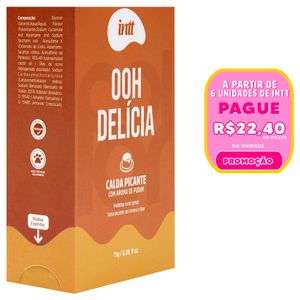 Ooh Delícia Calda Beijável Picante Pudim 11g Intt