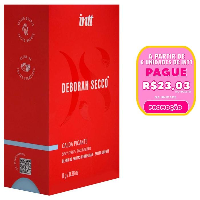 Calda Beijável Picante Deborah Secco 11g Intt