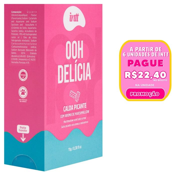 Ooh Delícia Calda Picante Marshmallow 11g Intt