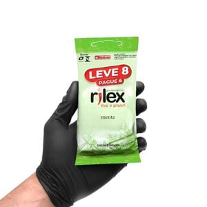 Preservativo Menta 08 Unidades Rilex