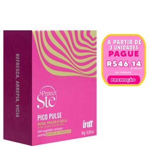 Pico Pulse Melancia Gel Suga Vibra Pulsa 16g Intt