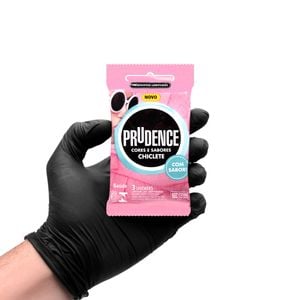 Preservativo Chiclete Com 3 Unidades Prudence