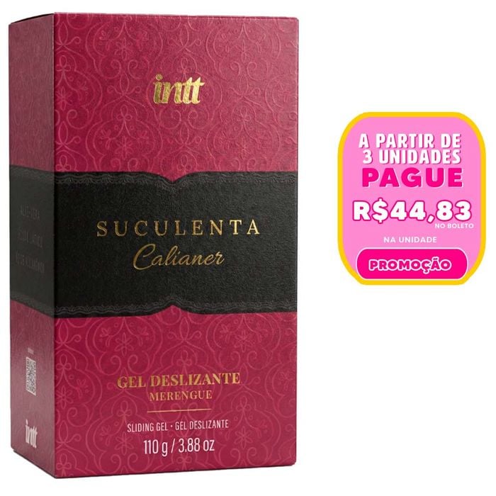 Suculenta Gel Deslizante Merengue Calianer 110g Intt