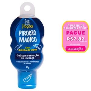 Pirocão Mágico Gel Incha Pênis 15g Poções Intt