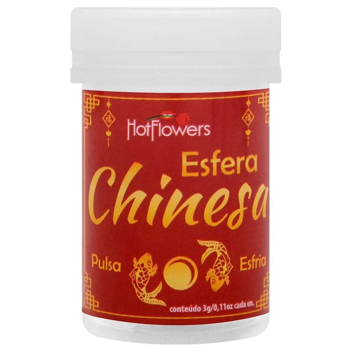 Esfera Chinesa Hot Ball 2 Unidades Hot Flowers