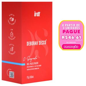 O Segredo Gel Facilitador Deborah Secco 17g Intt