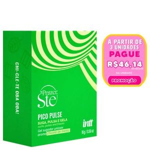 Pico Pulse Chiclete Menta Gel Suga Vibra Pulsa 16g Intt
