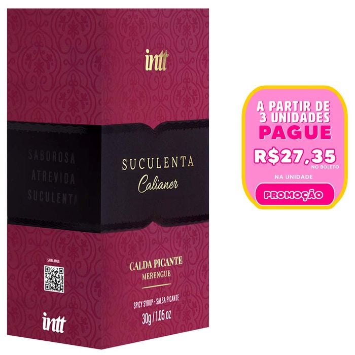 Suculenta Calda Hot Picante Merengue Calianer 30g Intt