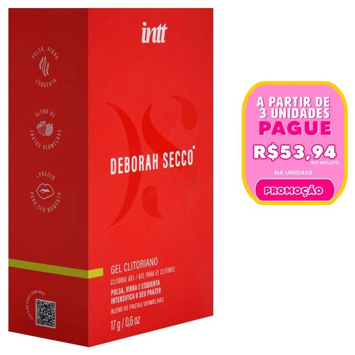 Gel Clitoriano Intt E Deborah Secco 17g Intt