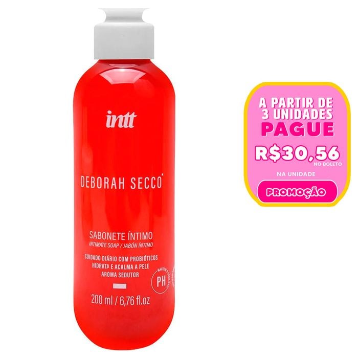 Sabonete íntimo Intt E Deborah Secco 200ml Intt