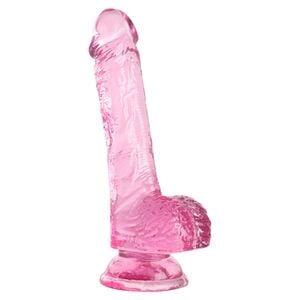 Pênis Real Jelly 20,5 X 3,8cm Ventosa Youvibe Vipmix