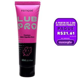 Lubpro Algodão Doce Premium 60ml Feitiços
