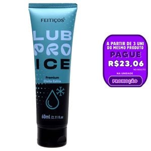 Lubpro Ice Lubrificante Premium 60ml Feitiços