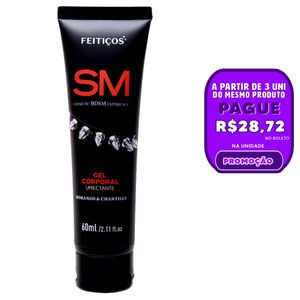 Sm Gel Corporal Controle De Orgasmo 60ml Feitiços