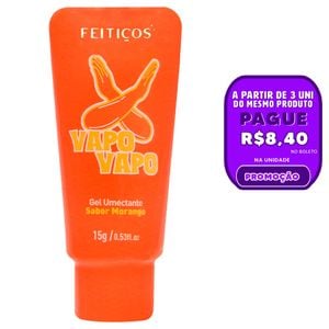 Vapo Vapo Gel Lubrificante Beijável 15g Feitiços