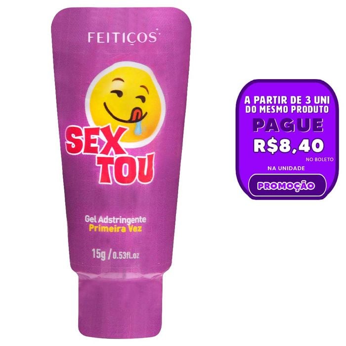 Sextou Gel Feminino Adstringente 15g Feitiços