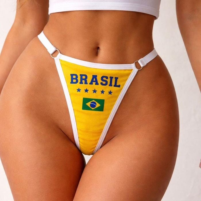 Fio Dental Brasileirinha Personalizável Tallyta