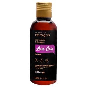 óleo Corporal Massagem Love Chic êxtase 120ml Feitiços