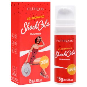 Shock Cola Cafeína Gel Elétrico Aromático 15g Feitiços
