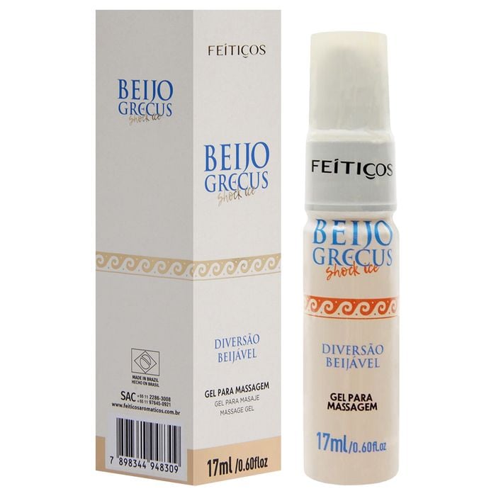Beijo Grecus Shock Ice 17ml Feitiços