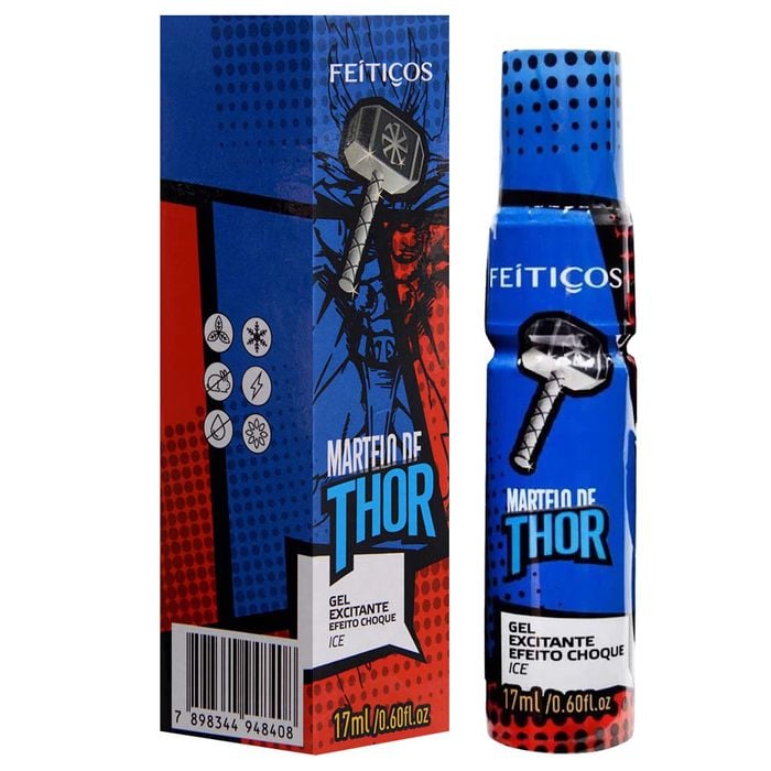Martelo De Thor Excitante Ice Choque 17ml Feitiços