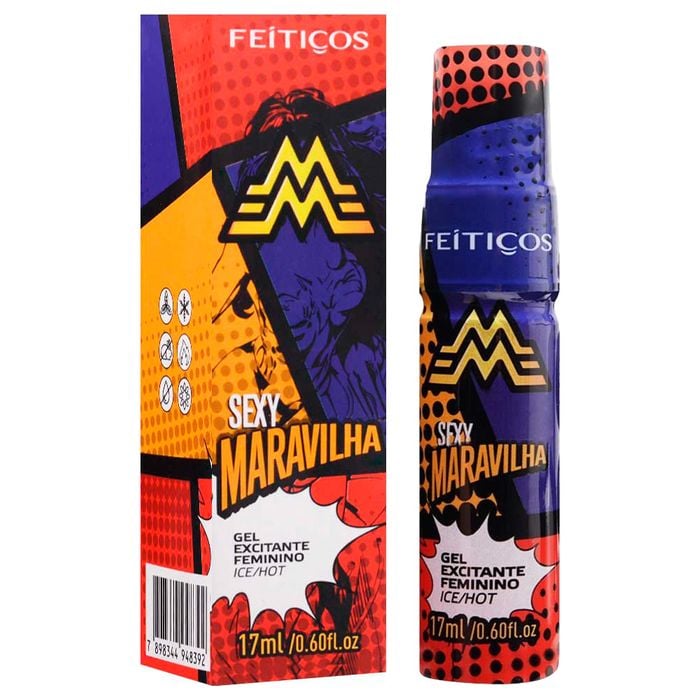Sexy Maravilha Excitante Hot Ice 17ml Feitiços