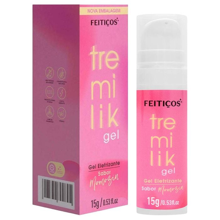 Tremilik Gel Super Excitante Momozin 15g Feitiços