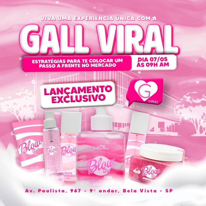 Gall Viral Na Paulista Com Lançamento Exclusivo