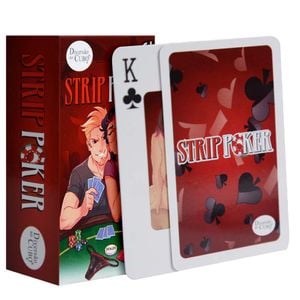 Strip Poker Baralho Posições Diversão Ao Cubo