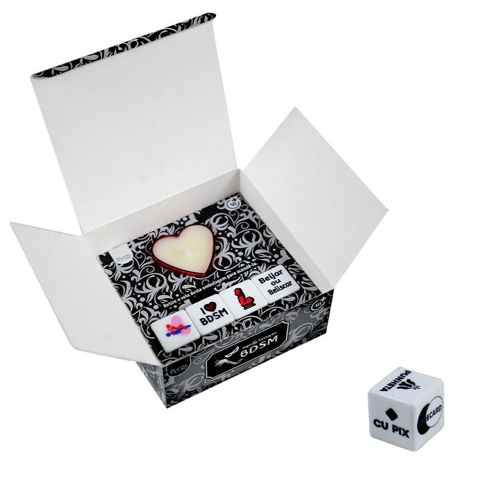 Jogo E Sedução Bdsm Sado 05 Itens Diversão Ao Cubo